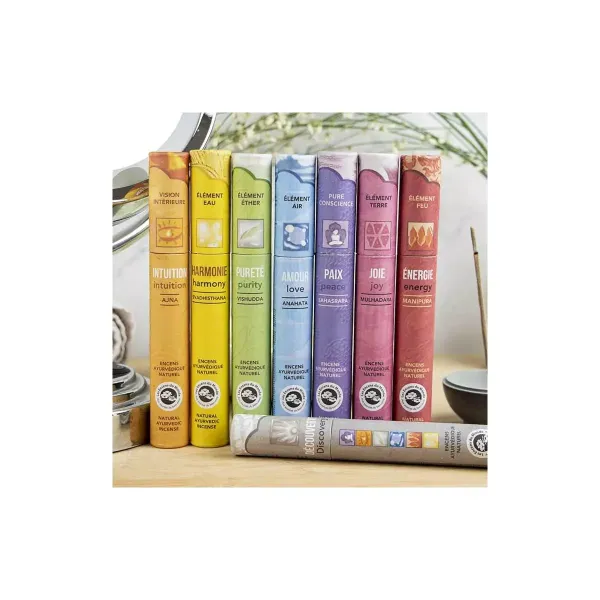 Freude Mulhadara -  Ayurvedische Premium Räucherstäbchen - Les Encens du Monde